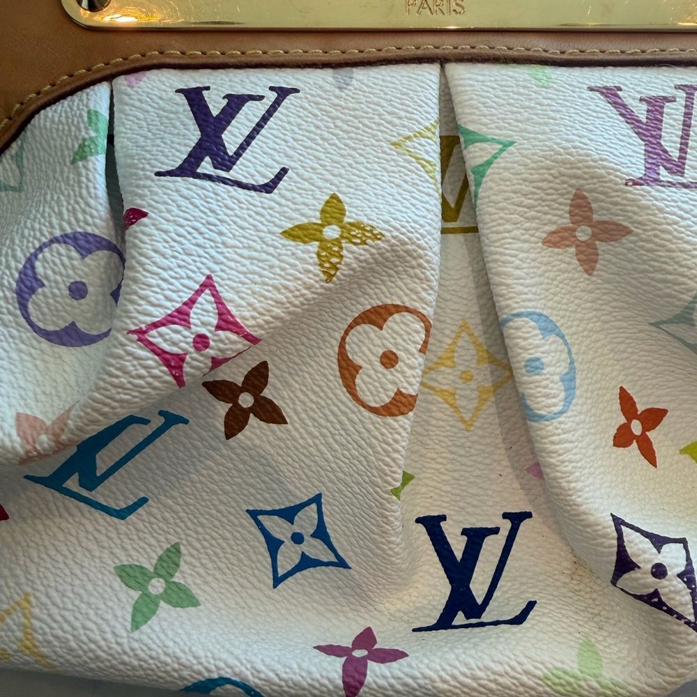 Louis Vuitton Judy Murakami Multicolor Monogram leather Bag - Picture 12 of 17
